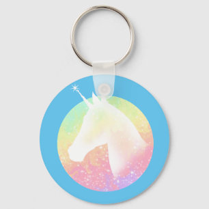 Rainbow Unicorn Keychain