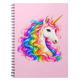 Rainbow Unicorn Notebook