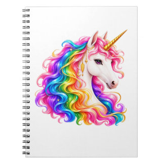 Rainbow Unicorn Notebook