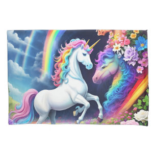 Rainbow Unicorn One Pillowcase