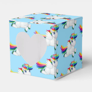 Rainbow Unicorn Party Favour Box