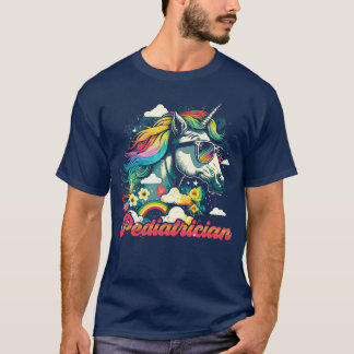 Rainbow Unicorn Pediatrician T-Shirt
