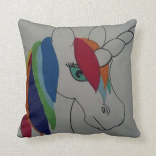 Rainbow Unicorn Pillow