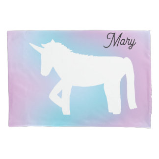 Rainbow Unicorn Pillowcase