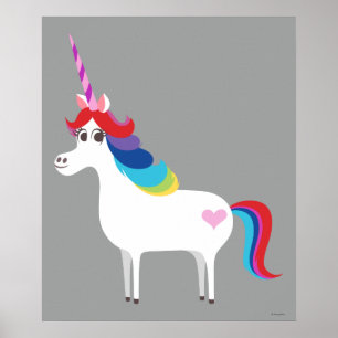 Rainbow Unicorn Poster