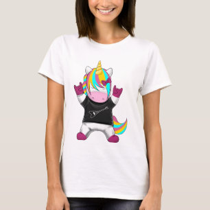 Rainbow Unicorn Rocker T-Shirt