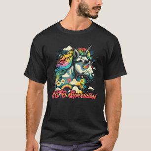 Rainbow Unicorn SEO Specialist SEO T-Shirt