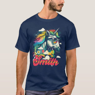 Rainbow Unicorn Smith T-Shirt