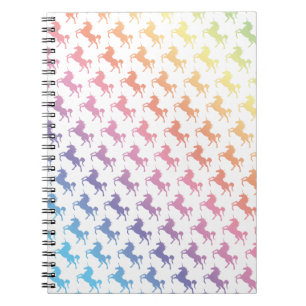 Rainbow Unicorns Notebook