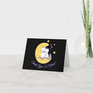 Rainbow Unikitty - Cuddle on the Moon Thank You Ca
