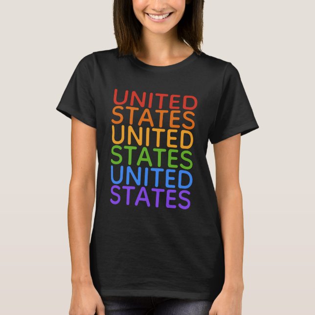 Rainbow USA shirts & jackets (Front)