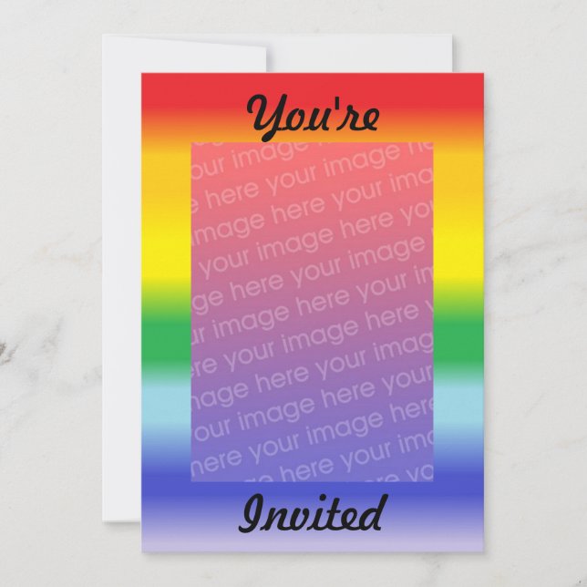 Rainbow v1 invitation (Front)