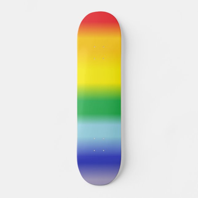 Rainbow v1 skateboard (Front)