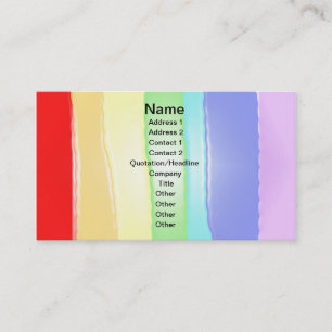 Rainbow v2 business card
