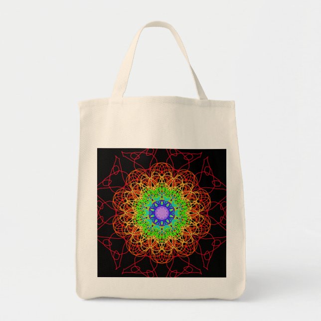 Rainbow v4 tote bag (Front)