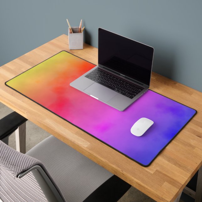 Rainbow Vapour Desk Mat (Office 2)