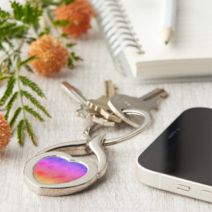 Rainbow Vapour Keychain