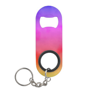 Rainbow Vapour Keychain Bottle Opener
