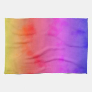 Rainbow Vapour Kitchen Towel
