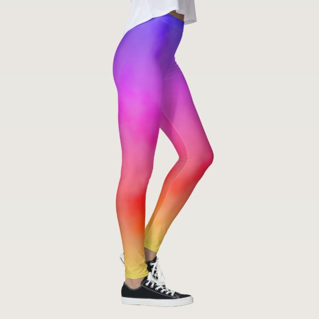 Rainbow Vapour Leggings (Right)
