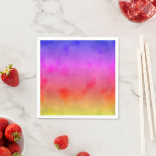 Rainbow Vapour Napkin