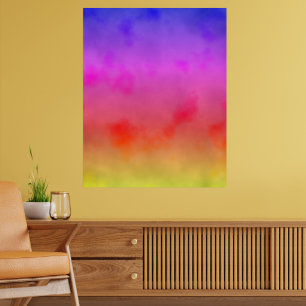 Rainbow Vapour Poster