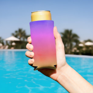 Rainbow Vapour Seltzer Can Cooler