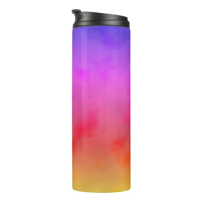 Rainbow Vapour Thermal Tumbler (Rotated Right)