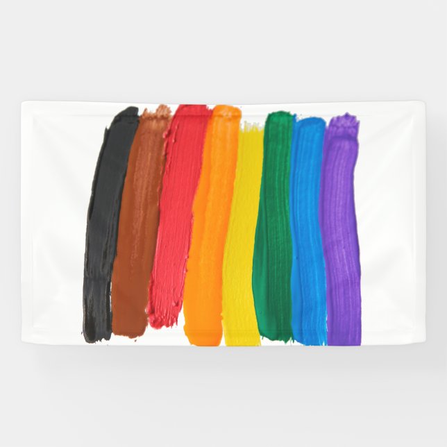 Rainbow vertical banner (Horizontal)