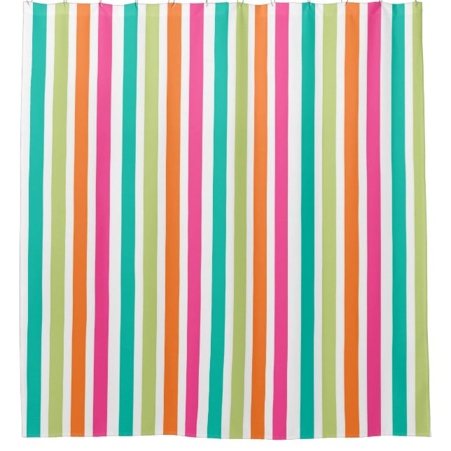 Rainbow vertical stripes colourful retro multicolo (Front)