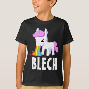 RAINBOW VOMIT UNICORN FUNNY KIDS T-Shirt