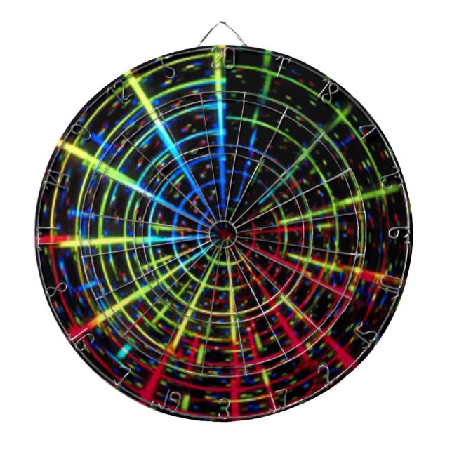 Rainbow Vortex Dartboard (Front)