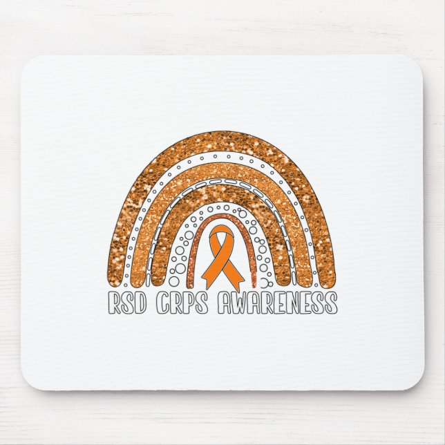 Rainbow Warrior Rsd Crps Awareness  Mouse Pad (Front)