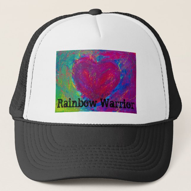 Rainbow Warrior Trucker Hat (Front)