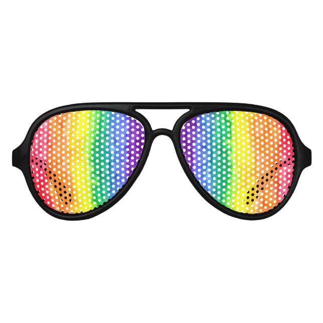 Rainbow Wash Party Shades (Front)