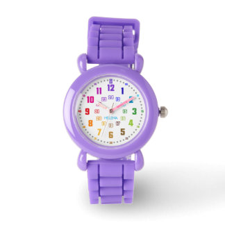 Rainbow watch learning watch wristwatch