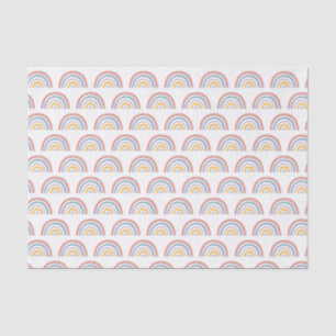 Rainbow Watercolor Boho Chic Tissue Paper