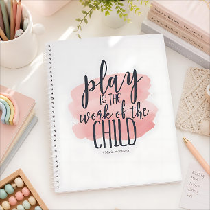 Rainbow Watercolor Homeschool Education Quote Note Notebook