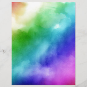 Rainbow Watercolors