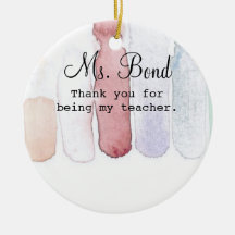 Rainbow Watercolors Teacher's Appreciation Gift
