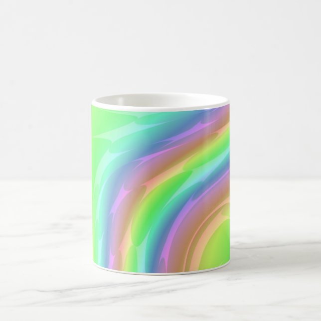 Rainbow Waterfall Coffee Mug (Center)
