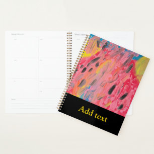 Rainbow Waterfall Painting Planner