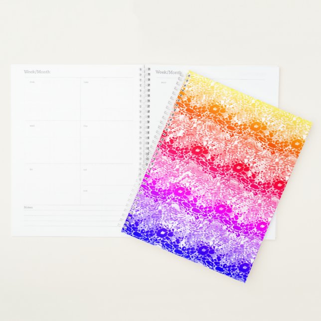 Rainbow wave  planner (Display)
