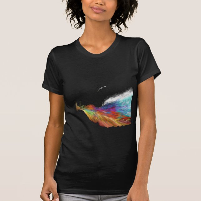 Rainbow Wave T-Shirt (Front)