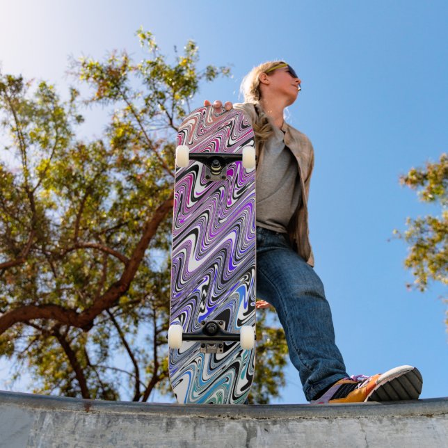 Rainbow Waves Skateboard (Outdoor 1)