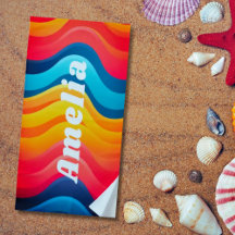 Rainbow Wavy Personalized