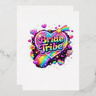 Rainbow Wedding Brides Maids Bachelorette Party