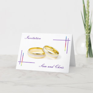 Rainbow Wedding Template