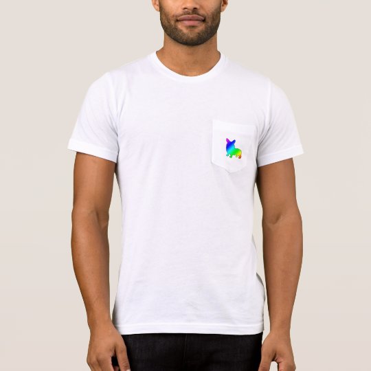 Rainbow Welsh Corgi T-Shirt