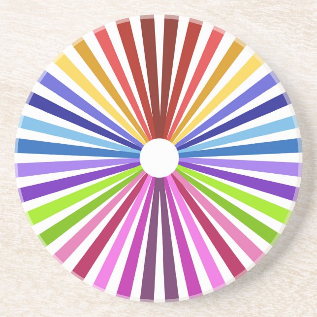 Rainbow Wheel Coaster (Front)